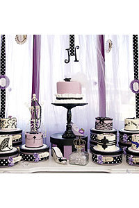 Parisian Cake Table Styled by Sweets Indeed  