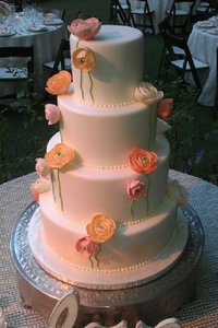 Ranunculus Love Cake
