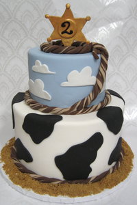 Cowboy Sheriff Cake
