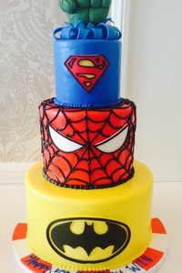 Super Hero Cake 