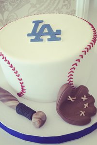 Dodgers Cake