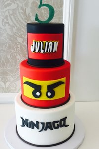 Ninjago 3 Tier Cake