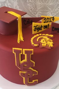 USC Grad Cake