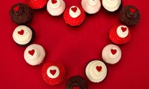 Valentines Day Cupcake Gift Box